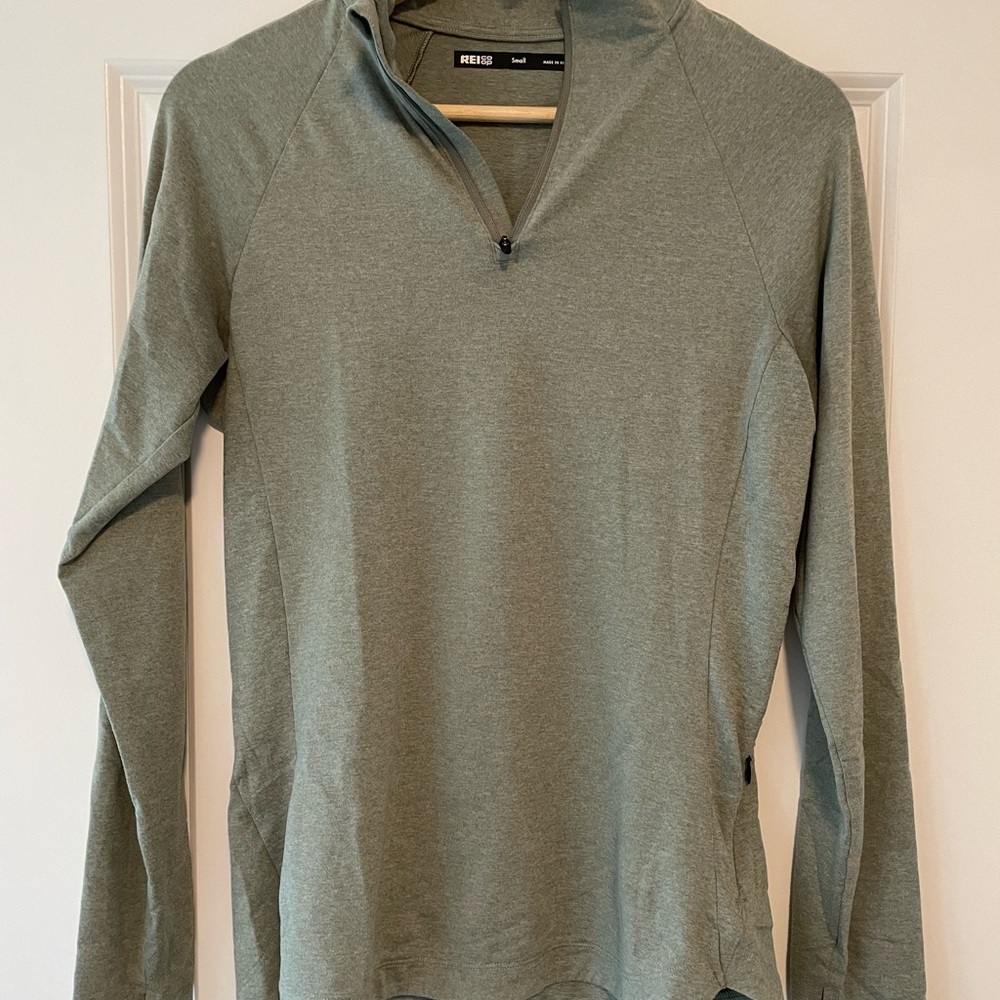 REI base layer quarter zip